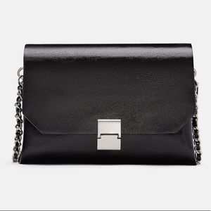Zara Crossbody Bag With Chain Strap